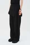 (W) Pin Wrap Skirt Pants