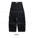 Koiz Pintuck Diagonal Balloon Cargo Pants