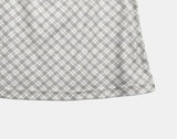 Swen Check Halter Blouse