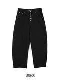 Kael Button Fly Curved Pants