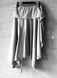 Melly Shirring Unbalance Skirt