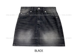 Hitch Pocket Denim Mini Skirt