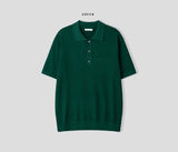 Ice Silk Collar Knit