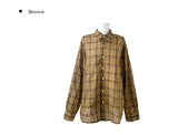 Woods Check Overfit Long Sleeve Shirt
