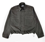 Semi cropped stitch shirt