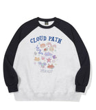 Cloud Raglan Sweatshirt