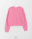 Shimmerb Round Color Crop Sweatshirt