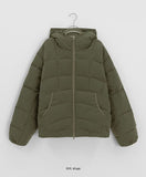 [Unisex] Mimalo Two-Way Wellon Hood Padding Jumper