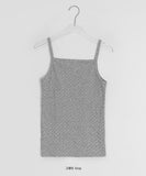 Hatil Floral Ribbed Sleeveless