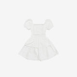 Webit Shirring Puff Dress