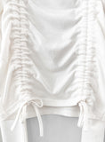 Anju Shirring Off-Shoulder Top