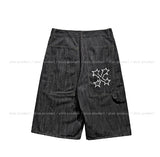 Big Pocket Carpenter Non-Fade 8-Part Denim Pants