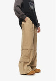 Double Pocket Wide Cargo Pants