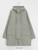 Lohendi Two-Way String Hood Field Jacket