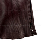 Julie See-Through Stripe Shirt