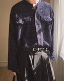 Mir Shining Tweed Crop Jacket