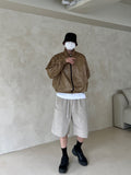 Pocket Bermuda Banding Pants