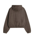 Pedo Dyeing Crop Hood Jacket