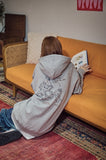Wind Puppy Embroidered Hood Zip-Up