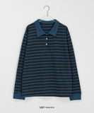 Hawkins Stripe Collar Rugby Tee