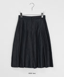 Nekomi Pleated Midi Skirt