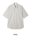 Hollyden seersucker check short sleeve shirt