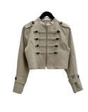 Keele Crop Napoleon Jacket