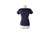 Elta Punching Flower Short Sleeve T-shirt