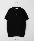 [unisex] Tomme Collar Over Short Sleeve Knit