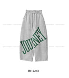 Journey Lettering Brushed Balloon Training Pants