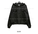 Kuro Trucker Hooded Jacket