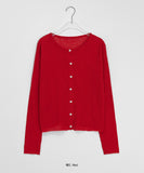 Noket Summer Ribbed Round Cardigan