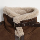 Boucle One Buckle Mustang Vest