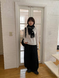 [BAONHAUS] Codend Fleece Brushed Banding Balloon Wide Pants