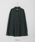 Kotoro Wrinkle Over Check Shirt