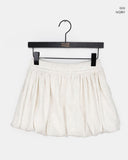 Lian Pumpkin Balloon Short Skirt