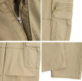 Liev Washed Zipper Cargo Pants