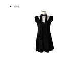 [Muffler Set] Eri Puff Off-Shoulder Muffler Flare One Piece