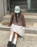 [MADE] Polon String See-through Hood Cardigan