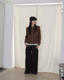 [MADE] Haub Back Curve Cargo Pocket Wide Cotton Pants