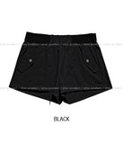 Fold cargo pocket low shorts