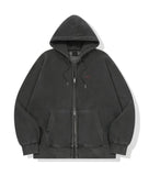 [2-WAY] Cat Stitch Pigment Hood Zip-Up