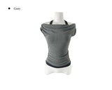 Orin Halter Layered Off-Shoulder Short Sleeve T-Shirt