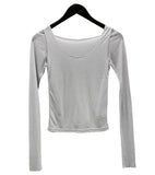 Layered set see-through tee