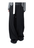 WIDE COTTON JOGGER PT