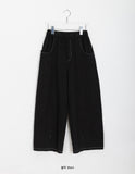 Matheson Stitch Cotton Balloon Banding Pants