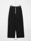 [unisex] Rikku Banding Corduroy Pigment Wide Pants