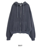 Meti Pigment Overfit Hood Zip-Up