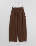 Hyugi Pintuck Adjust Banding Wide Pants