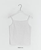 Afili Dot Lace Sleeveless
